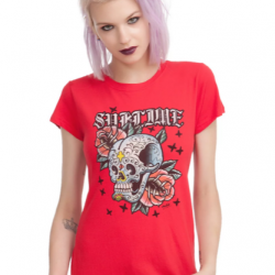 sugar skull pin up girl